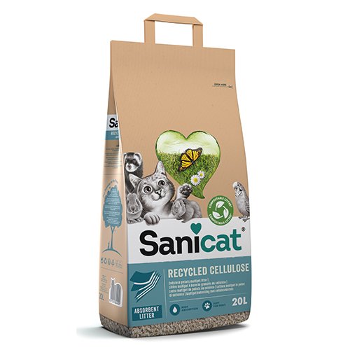 Sanicat Recycled Cellulose - 20 L - afbeelding 1