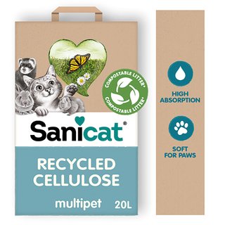 Sanicat Recycled Cellulose - 20 L - afbeelding 2