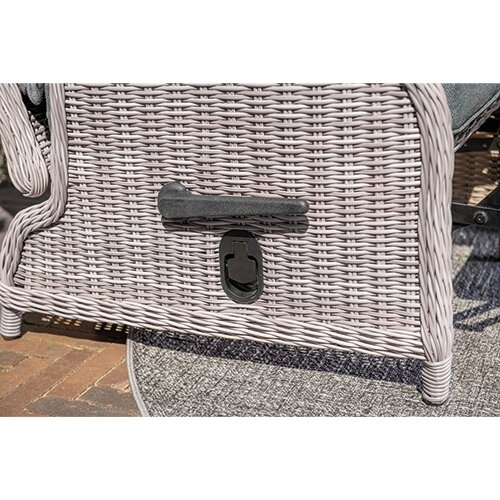 Garden Impressions Santacruz Relax Fauteuil - Cloudy Grey - afbeelding 4