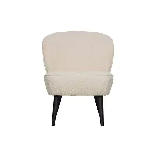 Woood Sara Fauteuil Bouclé Creme - afbeelding 1