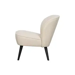 Woood Sara Fauteuil Bouclé Creme - afbeelding 3