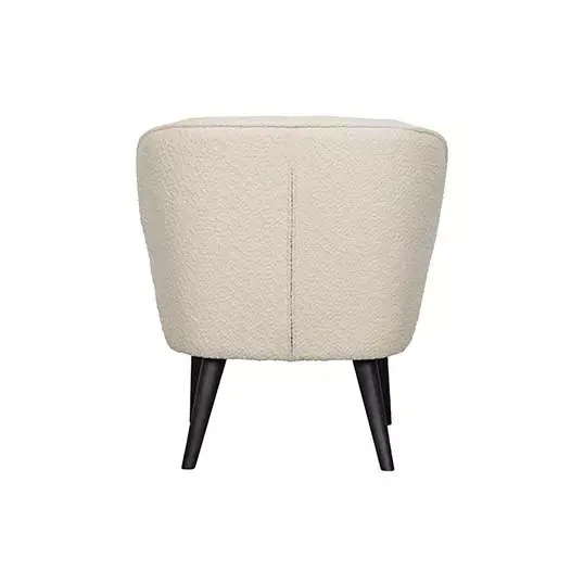 Woood Sara Fauteuil Bouclé Creme - afbeelding 4