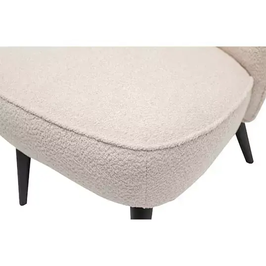 Woood Sara Fauteuil Bouclé Creme - afbeelding 6