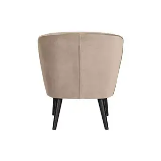 Woood Sara Fauteuil Fluweel Khaki - afbeelding 5