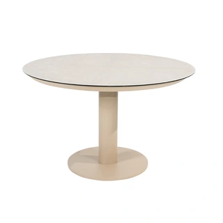 4 Seasons Outdoor Sarah Diningtafel Latte - Ø120 cm
