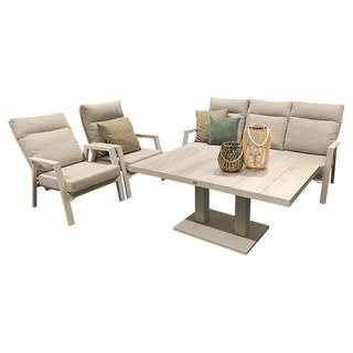 Scanno Marbella Sofa Loungeset - Latte | Tuincentrum De Boet