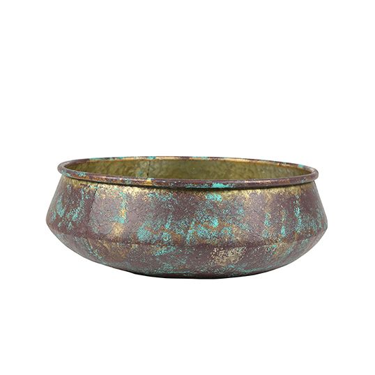 Ter Steege Bowl Cor Antiq Bronze - Ø51x15 cm