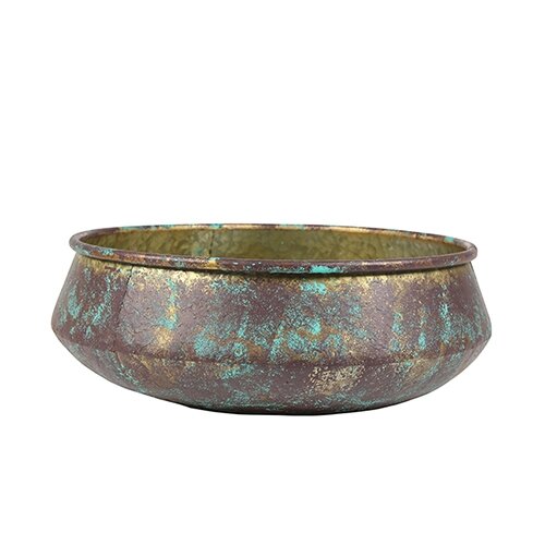 Ter Steege Bowl Cor Antiq Bronze - Ø51x15 cm