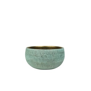 Ter Steege Bowl Ryan Shiny Blue - Ø28x13 cm