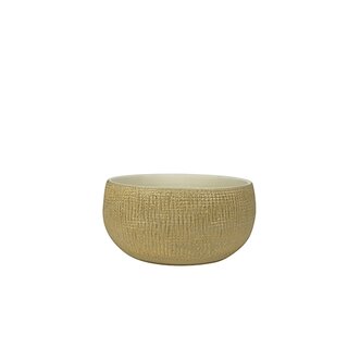 Ter Steege Bowl Ryan Shiny Sand - Ø28x13 cm