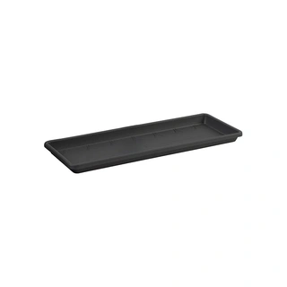 Elho Barcelona Balkonbak Schotel  90 cm - Antraciet - afbeelding 1