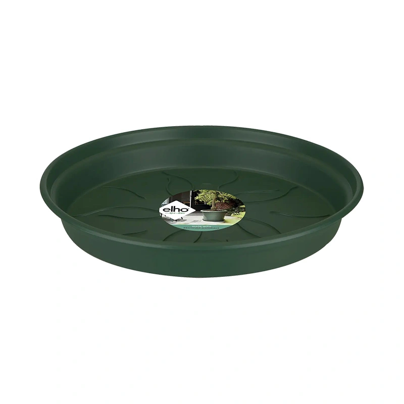 Elho Green Basics Schotel Ø34 cm - Blad Groen - afbeelding 1