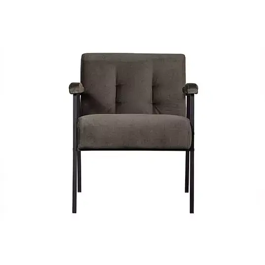 Woood Exclusive Scott Fauteuil Velvet Warm Groen - afbeelding 4