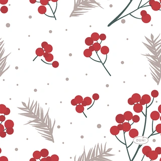 Duni Servetten Berrie Merrie - 24x24cm