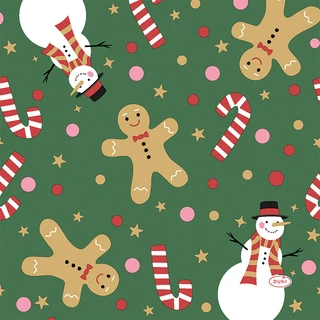 Duni Servetten Candyman Green - 33x33cm