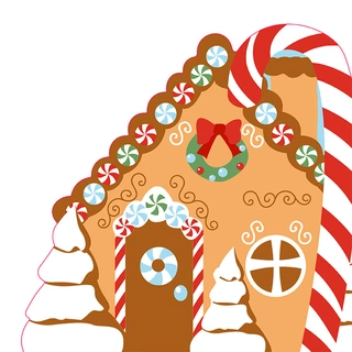 Duni Servetten Cookie House - 33x33 cm