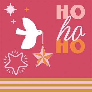 Duni Servetten Festive Joy - 33x33cm