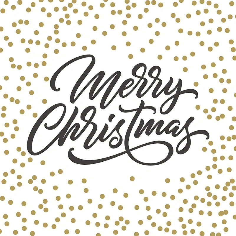 Duni Servetten Merry Dots - 33x33cm