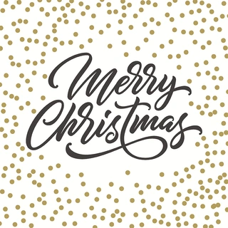 Duni Servetten Merry Dots - 33x33cm