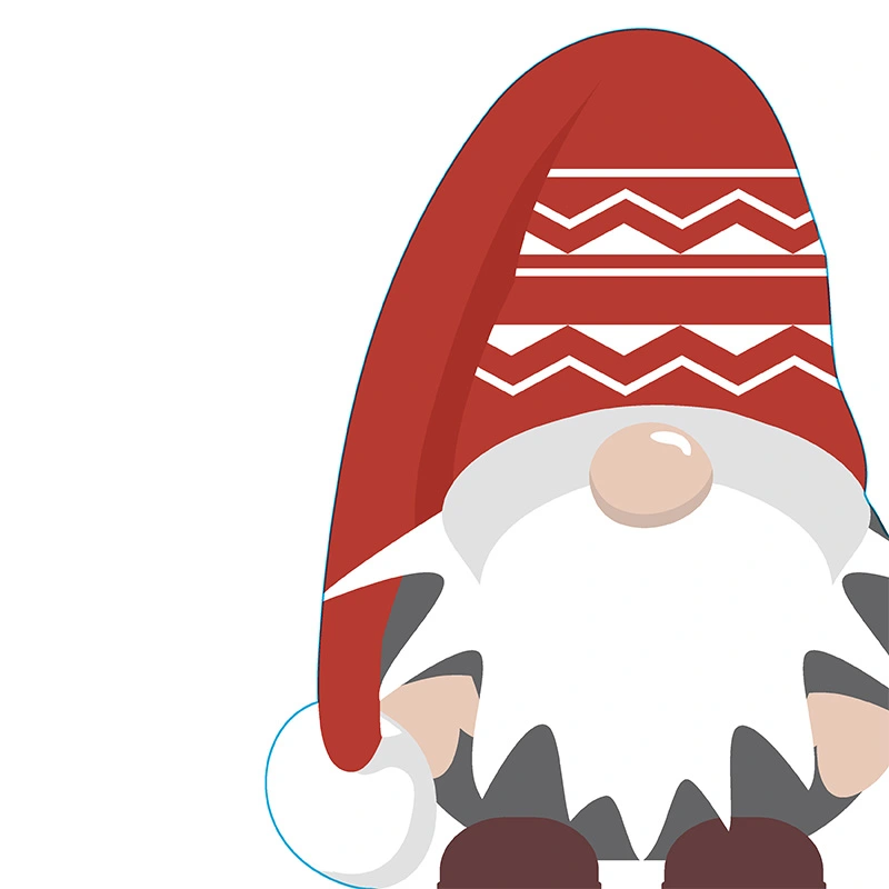 Duni Servetten Swedish Gnome - 33x33 cm