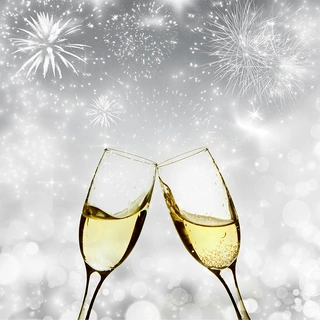 Duni Servetten Toast of Joy - 33x33cm