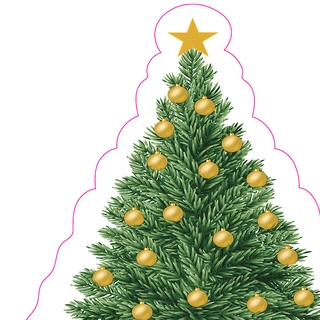 Duni Servetten Tree Charm - 33x33cm