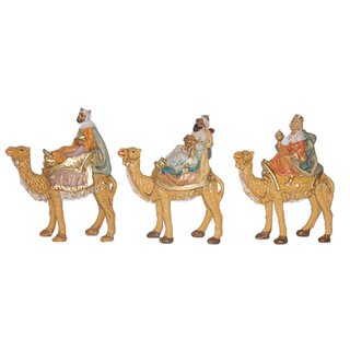 Set 3 koningen op kameel - 10 cm koop je bij De Boet