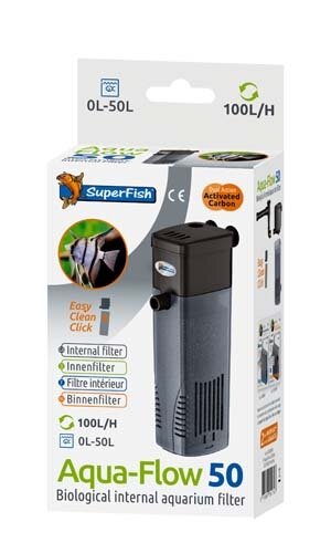 Superfish Aqua-Flow 50 Binnenfilter - 100 l/h - afbeelding 2