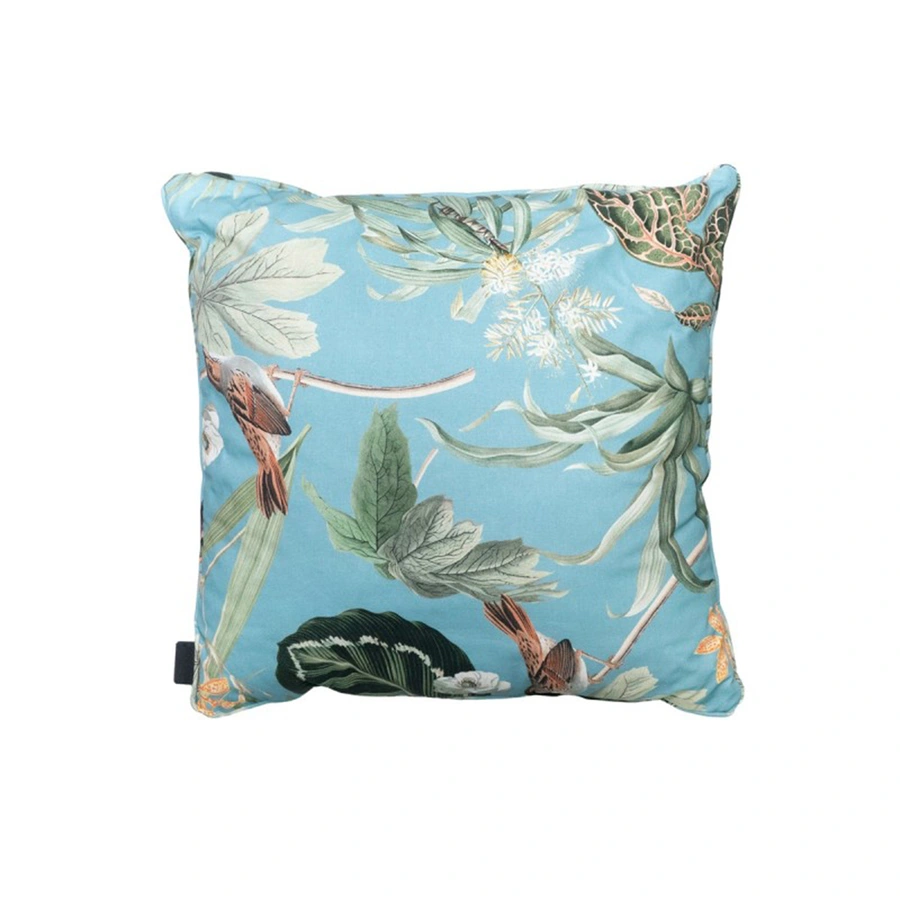 Madison Sierkussen 50x50cm - Grasse Aqua - afbeelding 1