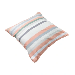 Madison Sierkussen 50x50cm - Righe salmone - afbeelding 2