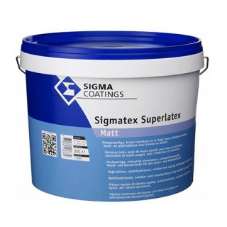 Sigma Superlatex Mat Wit - 10L