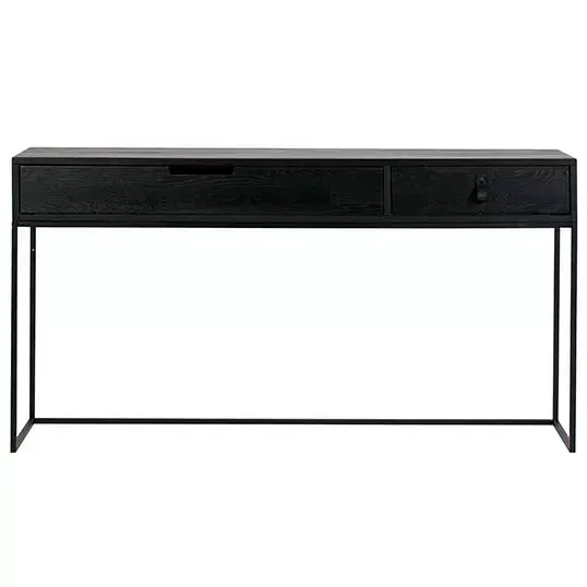 Woood Exclusive Silas Sidetable Essen Blacknight [fsc] - afbeelding 1