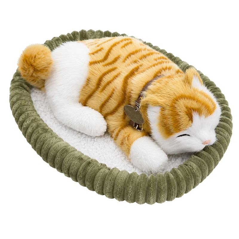 Bewegende Knuffel Slapende Kat