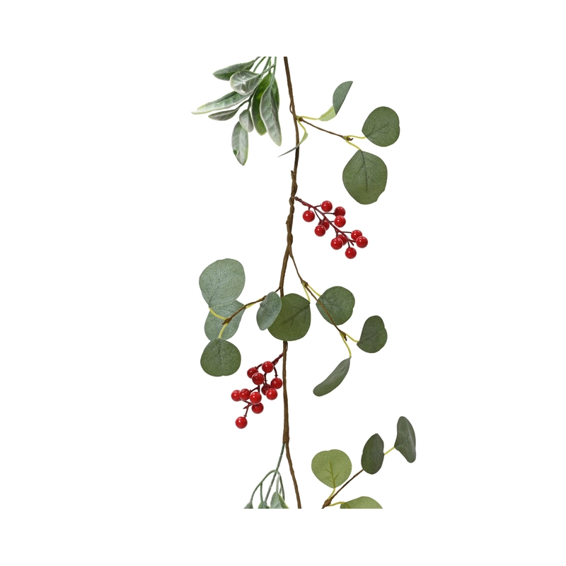 Kerst Guirlande Bessen Eucalyptus - 150 cm