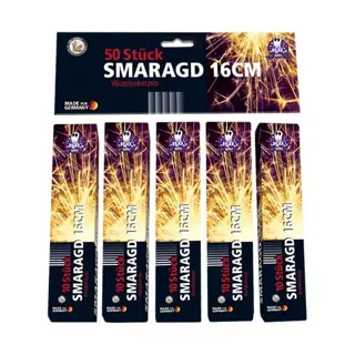 Vuurwerk Sterretjes Smaragd 16 cm - 50 st.