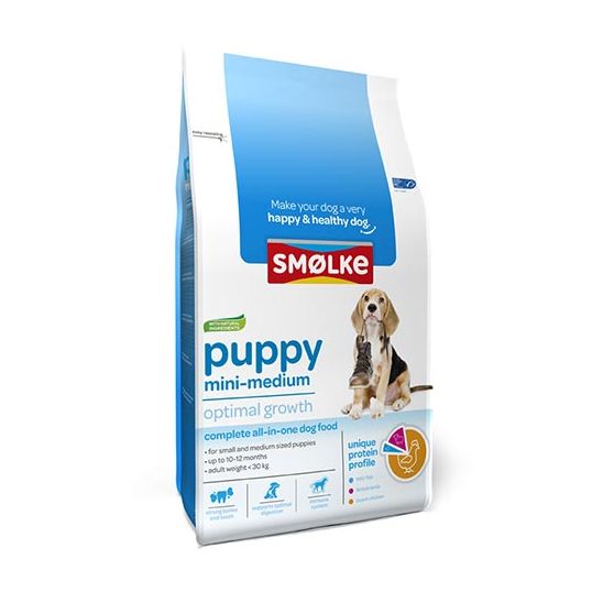 Smølke Hond Puppy Mini/Medium 3 kg