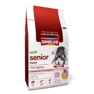 Smølke Hond Senior Maxi 12 kg