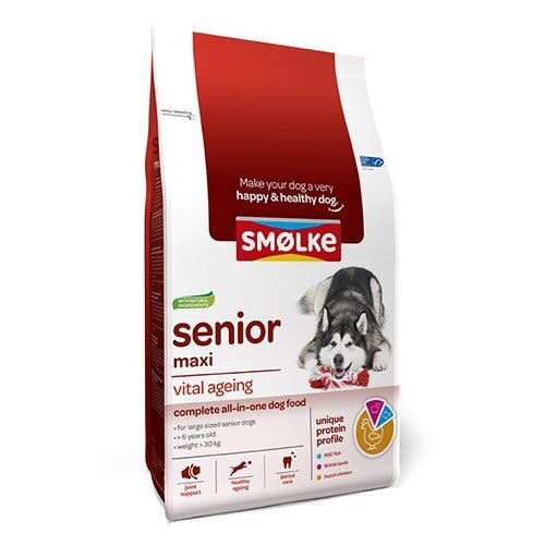 Smølke Hond Senior Maxi 3 kg