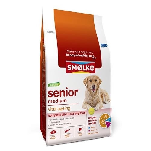 Smølke Hond Senior Medium 12 kg