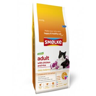 Smølke Kat Adult Chicken & Rice 4 kg