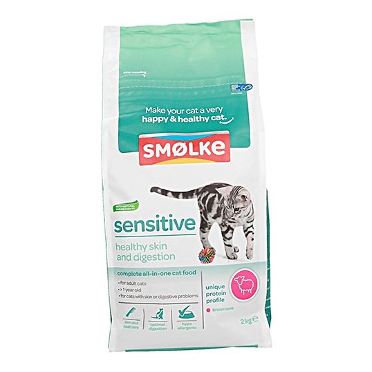 Smølke Kat Adult Sensitive 2 kg