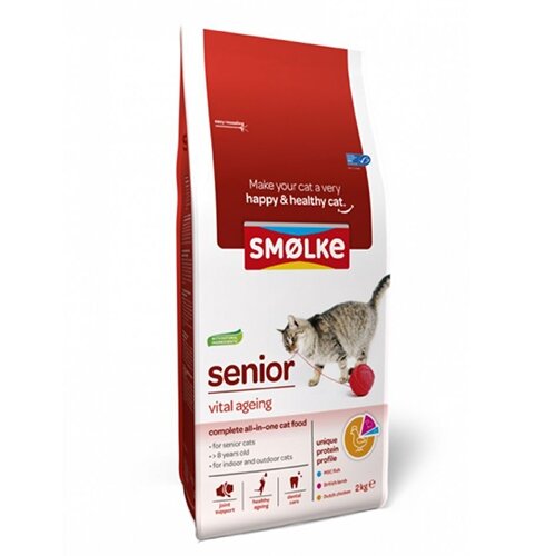 Smølke kat senior 4 kg