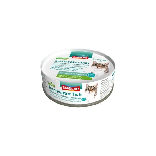 Smølke kat soft paté Freshwater fish 80 gr