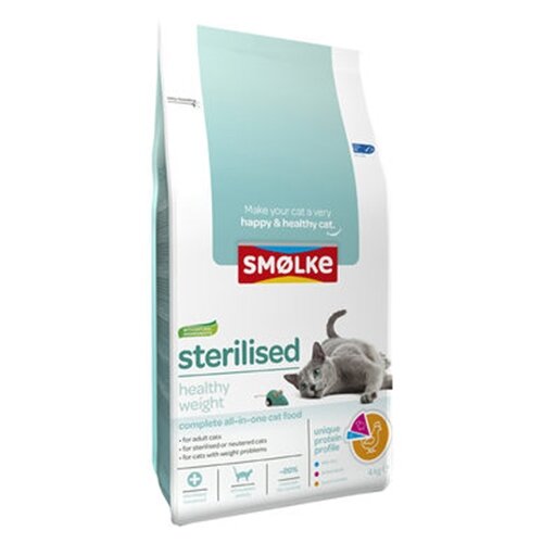 Smølke kat Sterilized 4 kg