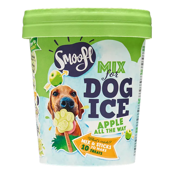 Smoofl Hondenijsjes Appel 160 g