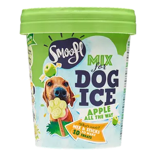Smoofl Hondenijsjes Appel 160 g