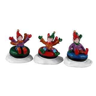 Lemax Snow Tubers - 3 st.