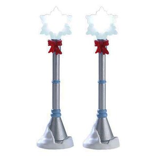 Lemax Snowflake Lamp Post