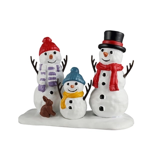 Lemax Snowman Family