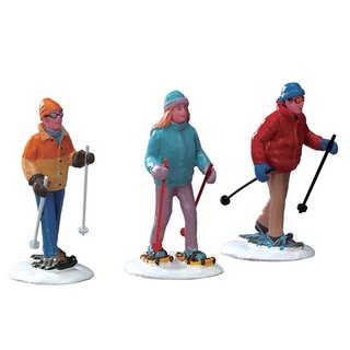 Lemax Snowshoe Walkers